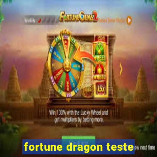 fortune dragon teste